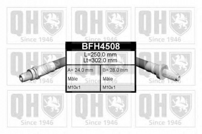 QUINTON HAZELL bfh4508 -  Тормозной шланг